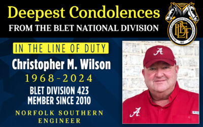 In the Line of Duty: Division 423 member Christopher M. Wilson