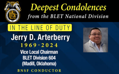 In the Line of Duty: Division 604 member Jerry D. Arterberry, 1969-2024